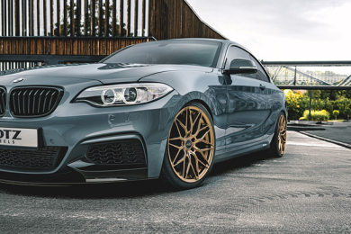 DOTZ Suzuka bronze auf BMW M235i