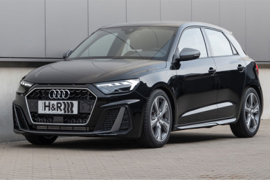 Audi A1 Sportback mit Sportfedern von H&R