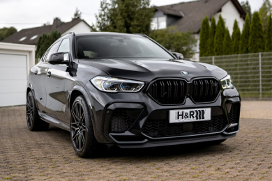 BMW X6 M (F96) tiefergelegt mit H&R Federn