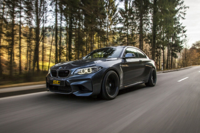 BMW M2 mit ST XTA plus 3 Gewindefahrwerk