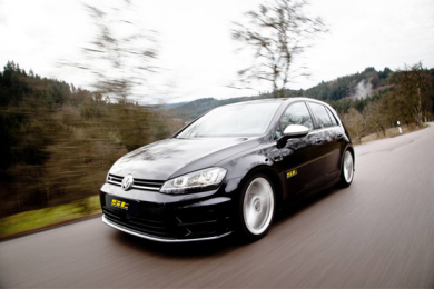 Tieferlegung VW Golf 7R mit ST Federn