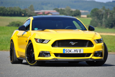 Ford Mustang mit Schmidt Gambit Felge in 21 Zoll