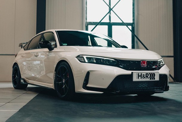 Honda Civic Type R mit H&R Sportfedern