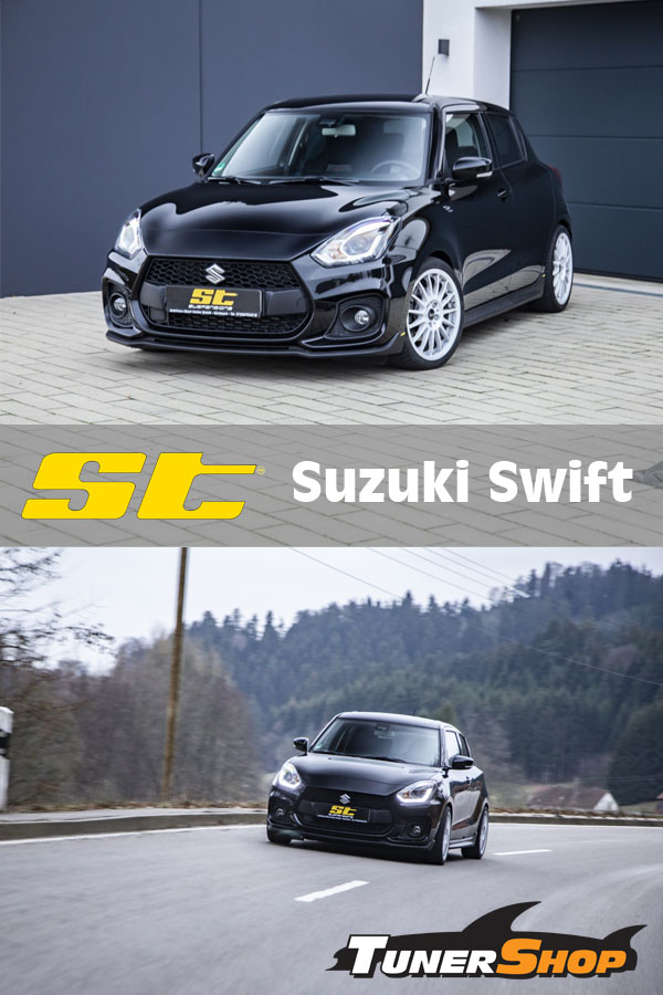 Suzuki Swift AZ mit ST X Gewindefahrwerk