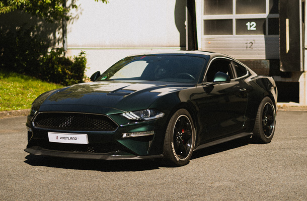 Ford Mustang Typ S550 mit Vogtland Tieferlegungsfedern